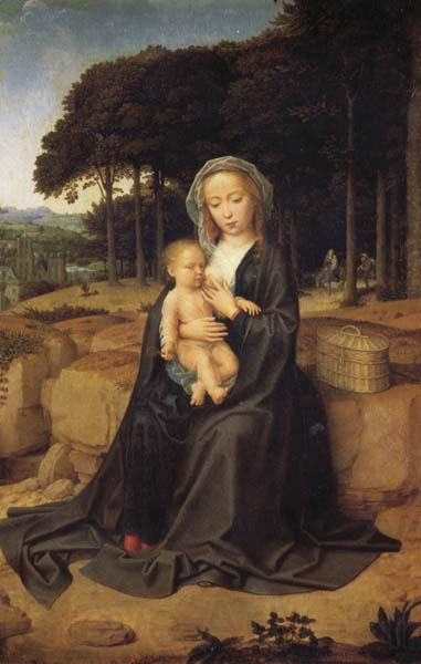 Gerard David Rest on the Flight into Egypt Germany oil painting art